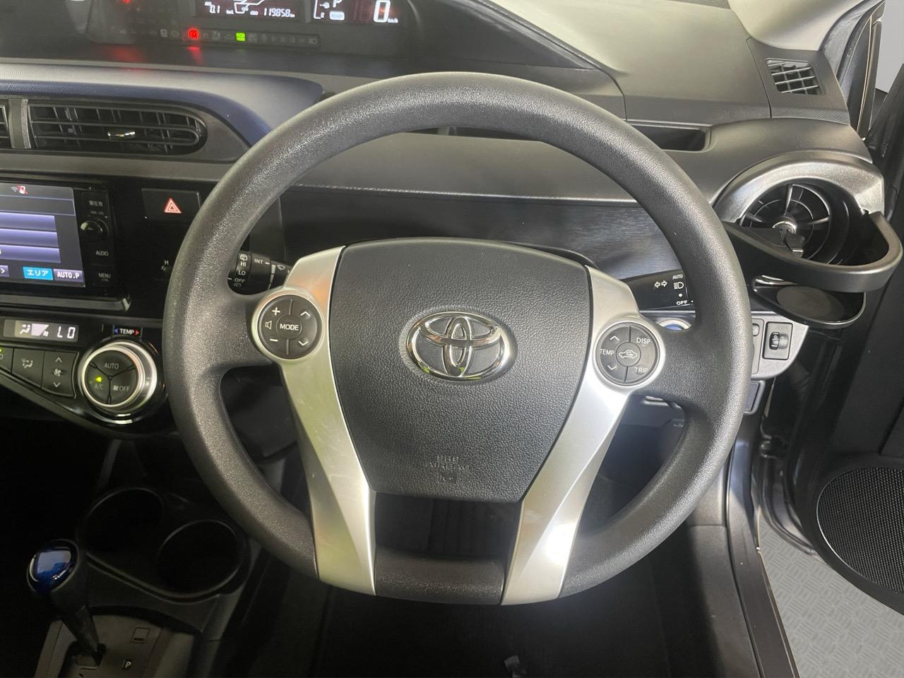 2015 Toyota Aqua Facelift Model S Hatchback REVERSING CAMERA + AUTO LIGHTS + PUSH START