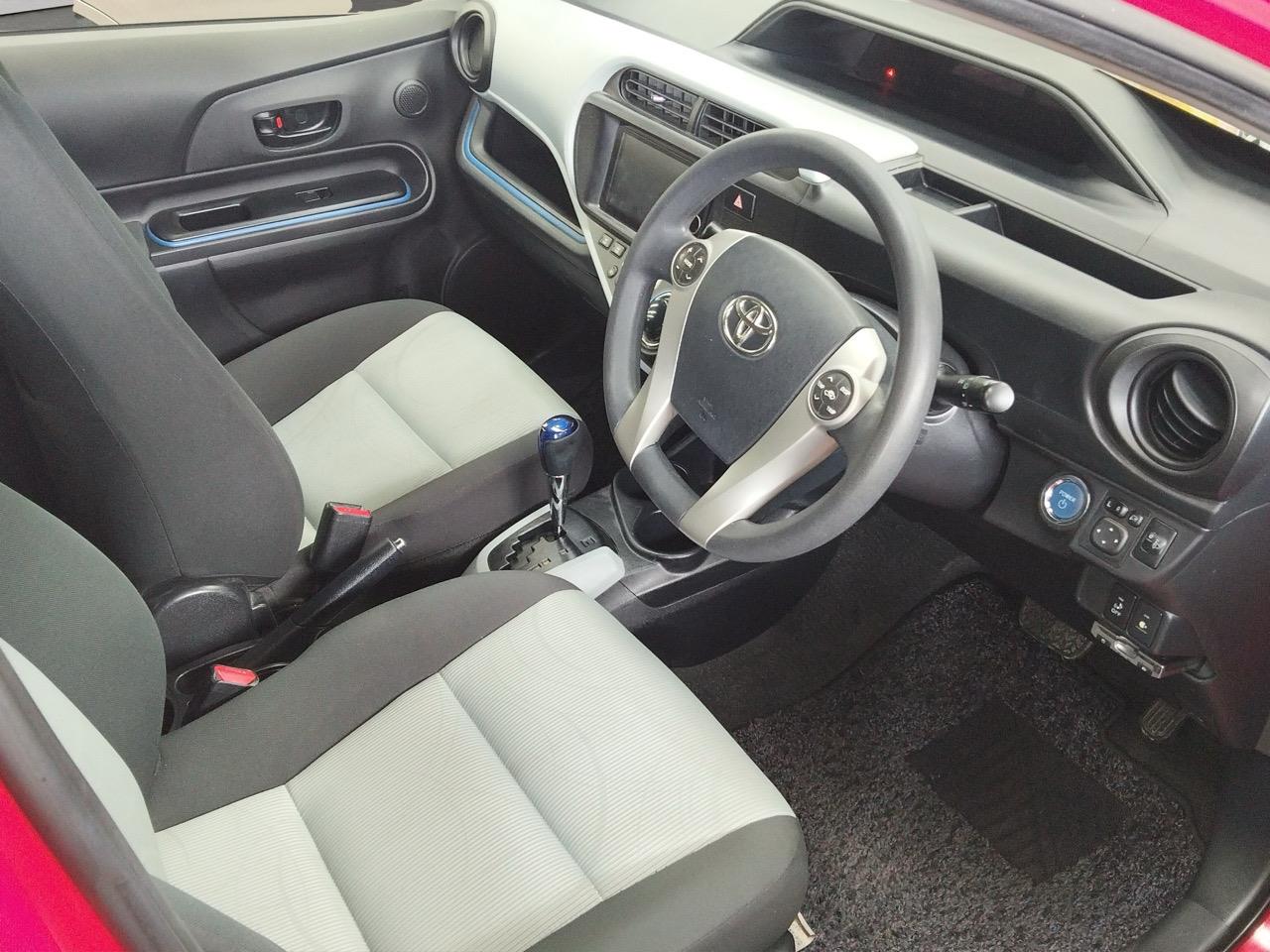 2014 Toyota Aqua S Hatchback HEATED SEATS + PUSH BUTTON START + AUTO LIGHTS 