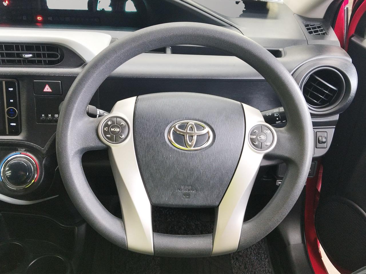 2014 Toyota Aqua S Hatchback HEATED SEATS + PUSH BUTTON START + AUTO LIGHTS 