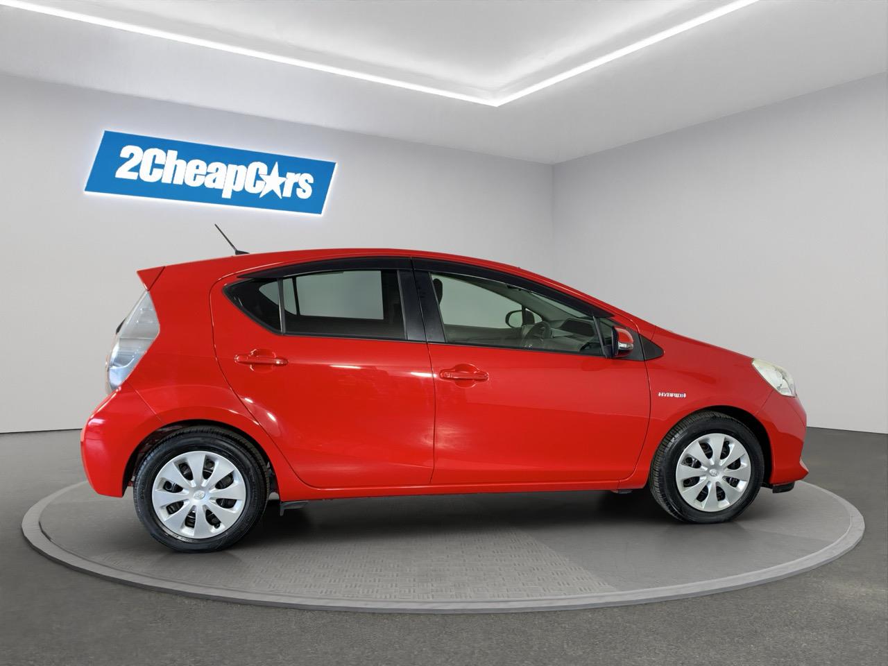 2014 Toyota Aqua S Hatchback HEATED SEATS + PUSH BUTTON START + AUTO LIGHTS 