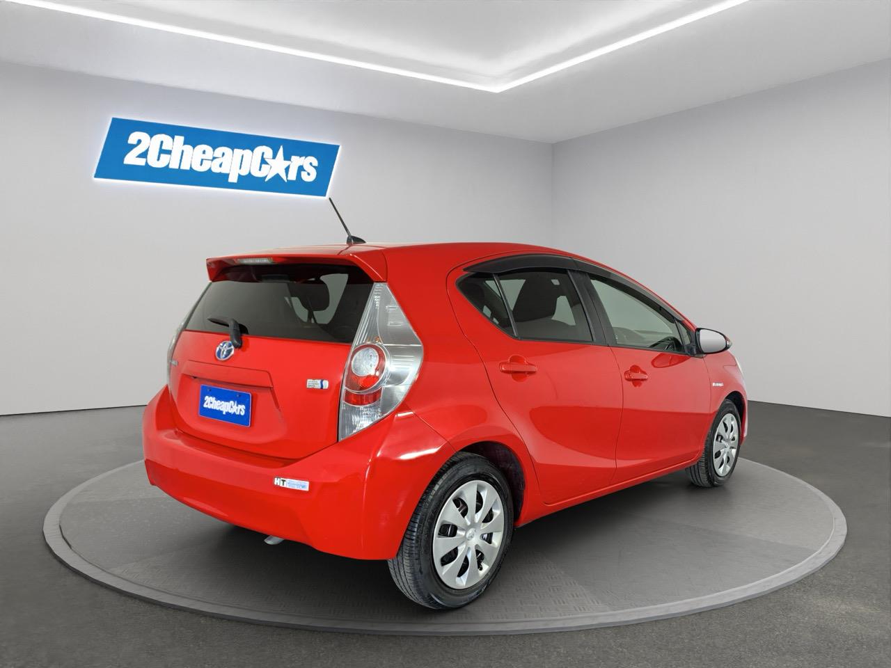 2014 Toyota Aqua S Hatchback HEATED SEATS + PUSH BUTTON START + AUTO LIGHTS 