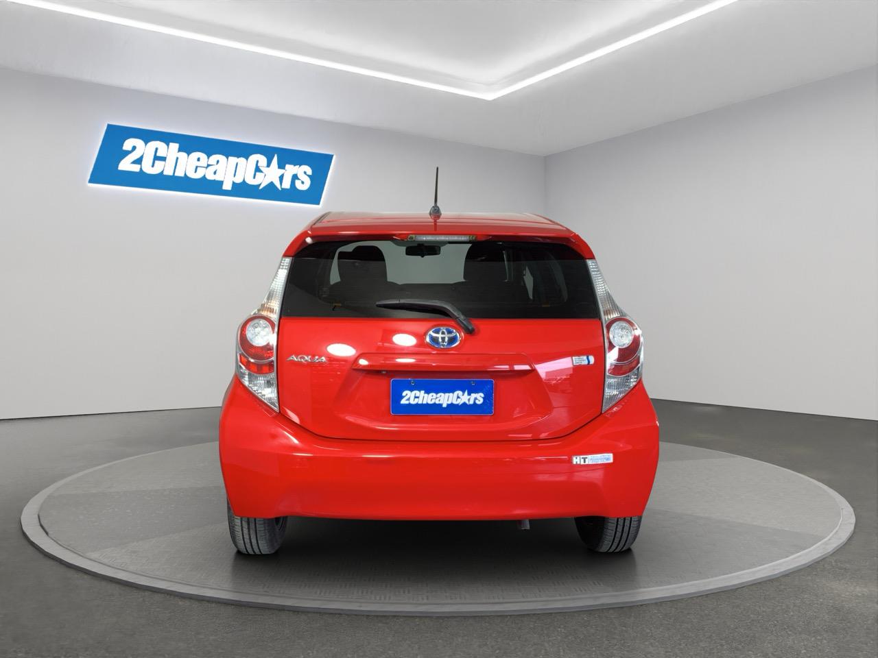 2014 Toyota Aqua S Hatchback HEATED SEATS + PUSH BUTTON START + AUTO LIGHTS 