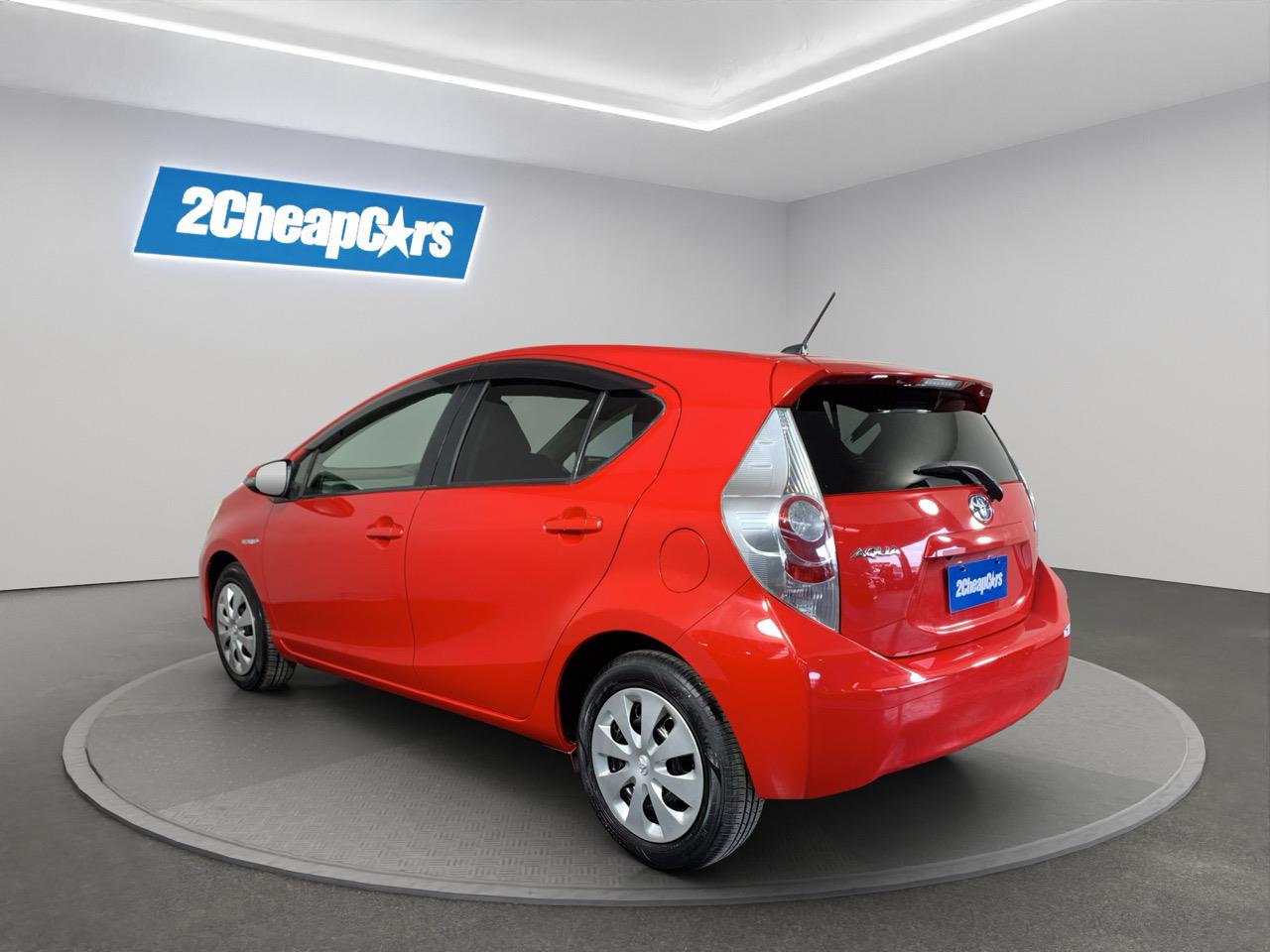 2014 Toyota Aqua S Hatchback HEATED SEATS + PUSH BUTTON START + AUTO LIGHTS 