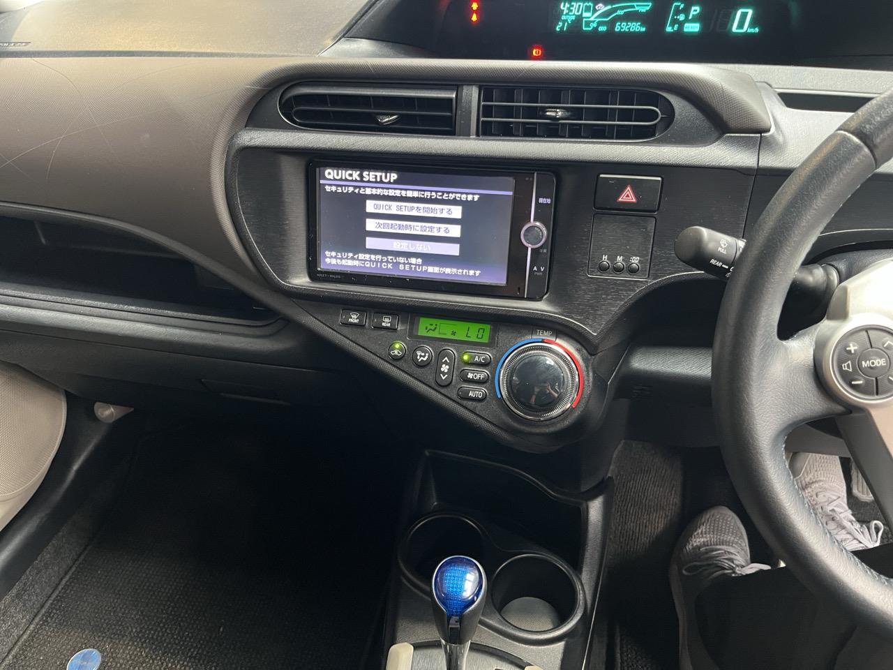 2012 Toyota Aqua G Hatchback HEATED SEATS + REVERSING CAMERA + SMART KEY