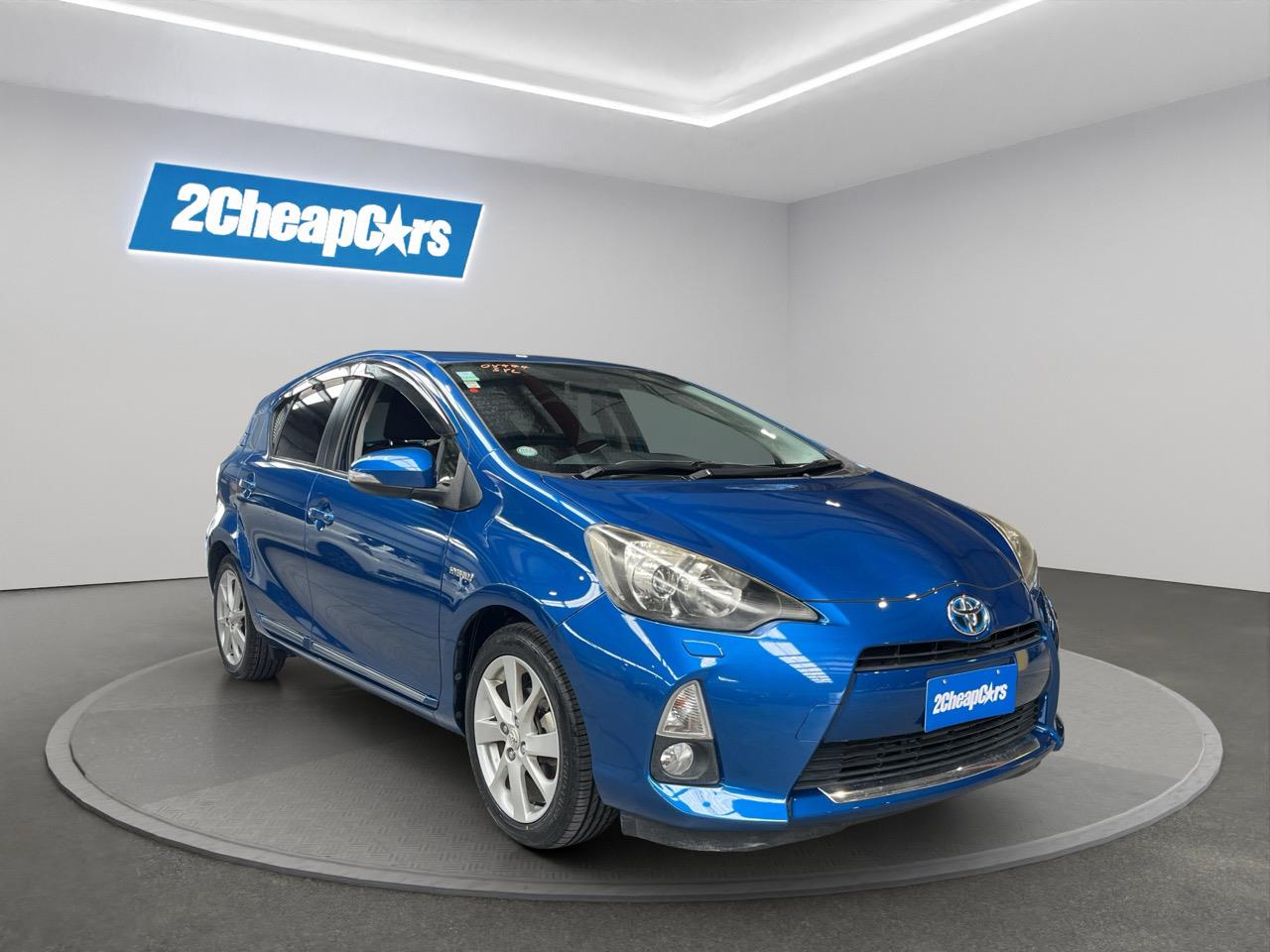 2012 Toyota Aqua G Hatchback HEATED SEATS + REVERSING CAMERA + SMART KEY