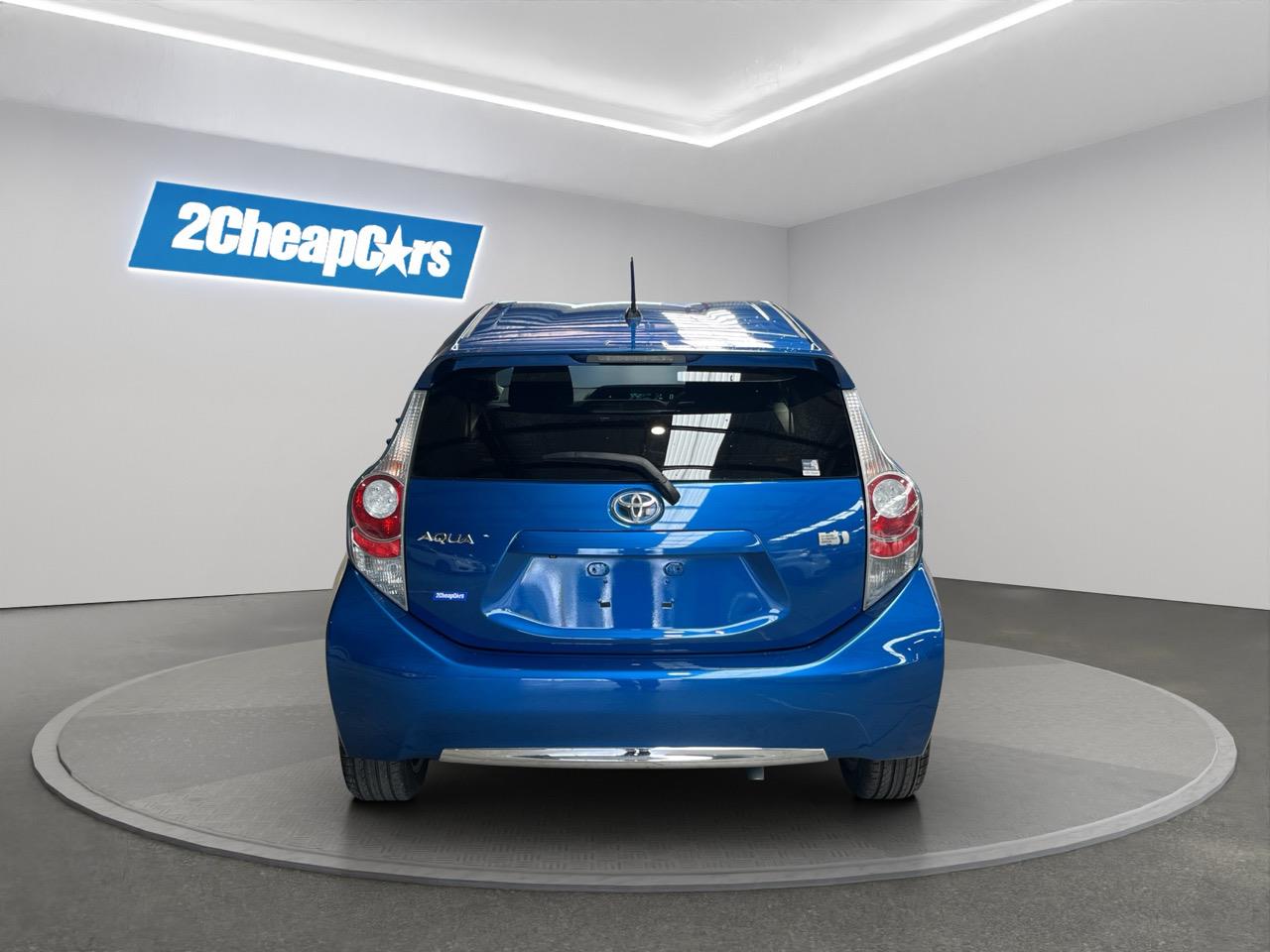 2012 Toyota Aqua G Hatchback HEATED SEATS + REVERSING CAMERA + SMART KEY