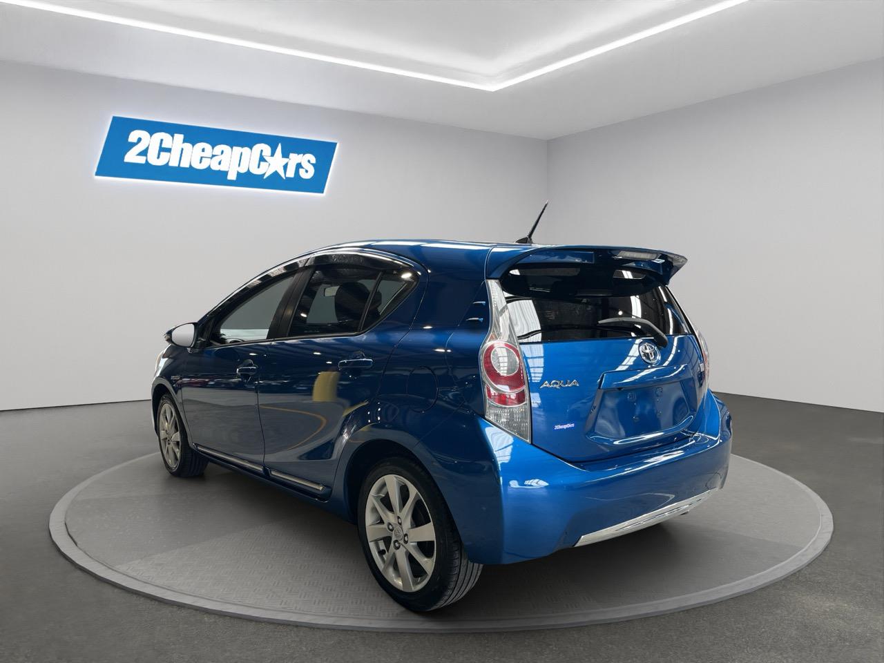 2012 Toyota Aqua G Hatchback HEATED SEATS + REVERSING CAMERA + SMART KEY