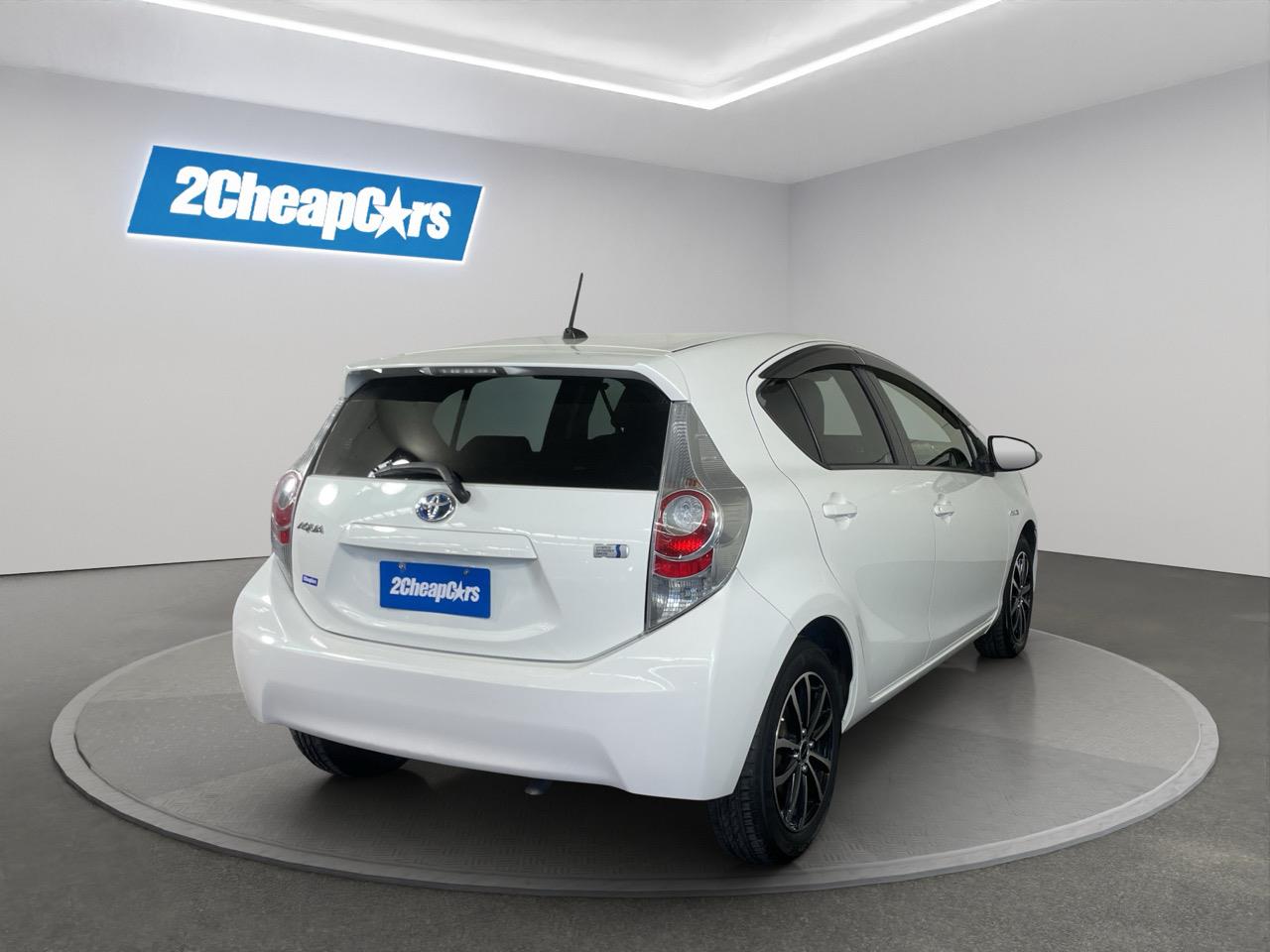 2012 Toyota Aqua G Hatchback AUTO LIGHTS + PUSH BUTTON START