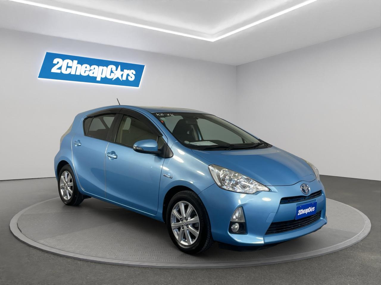 2014 Toyota Aqua S Hatchback REVERSING CAMERA + HEATED SEATS + AUTO LIGHTS