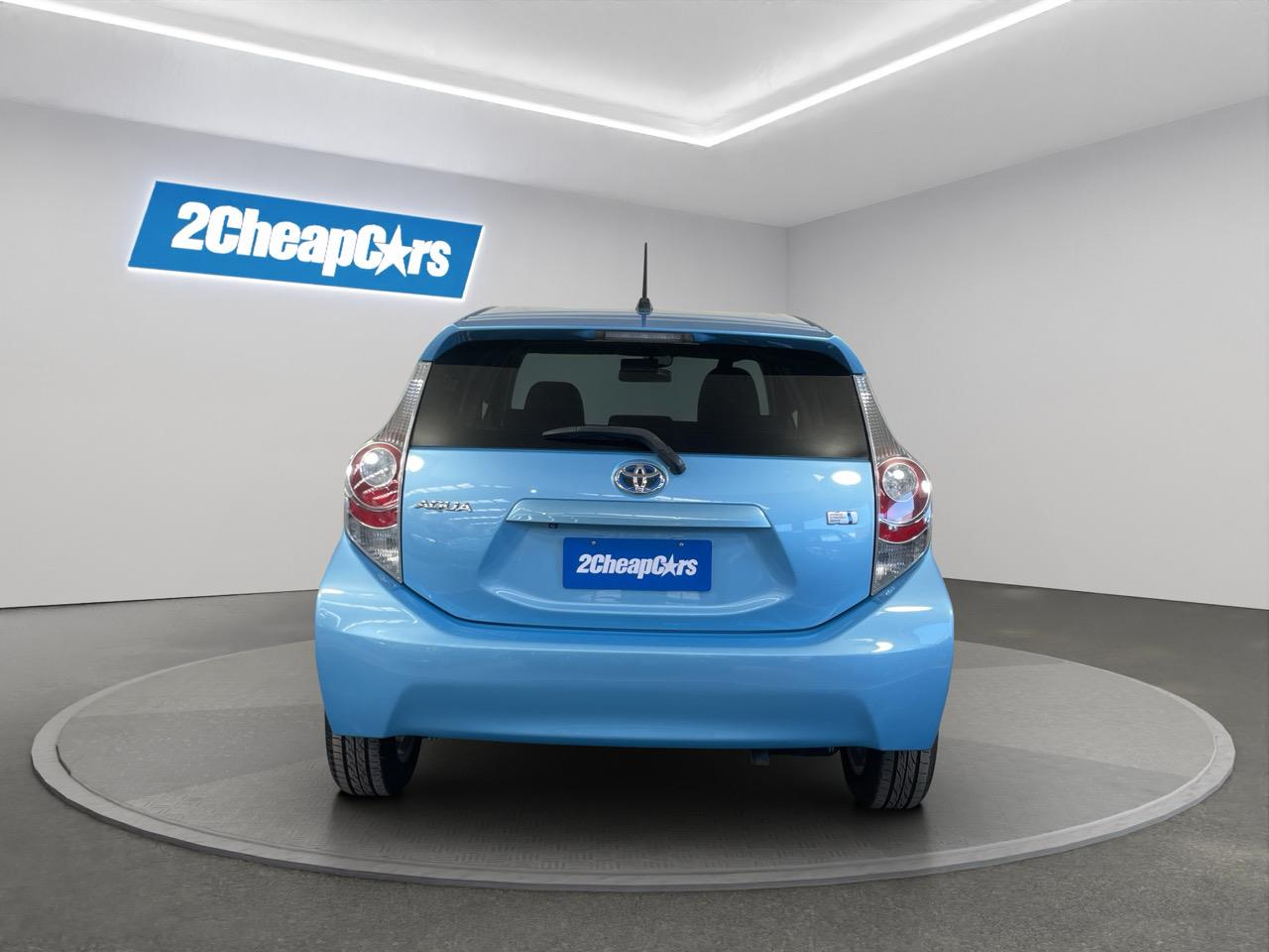 2014 Toyota Aqua S Hatchback REVERSING CAMERA + HEATED SEATS + AUTO LIGHTS