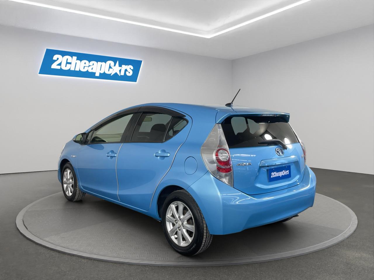 2014 Toyota Aqua S Hatchback REVERSING CAMERA + HEATED SEATS + AUTO LIGHTS