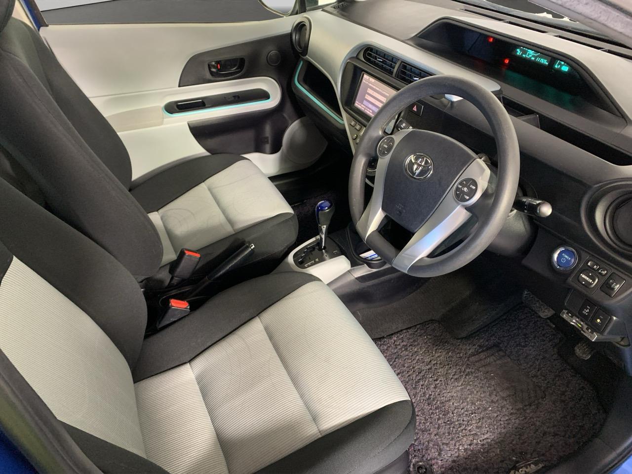 2012 Toyota Aqua S Hatchback HEATED SEATS + REVERSING CAMERA + AUTO LIGHTS