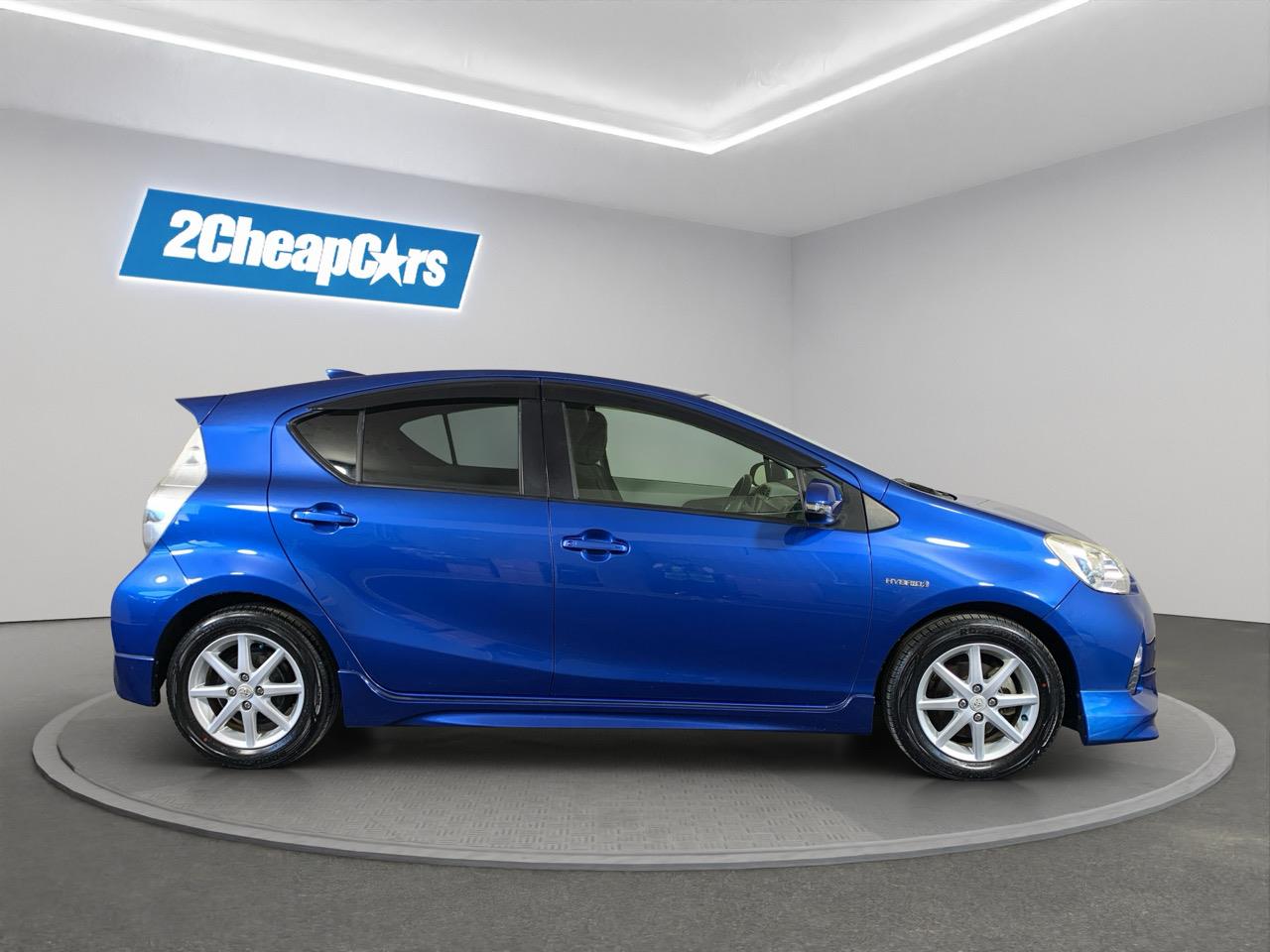 2012 Toyota Aqua S Hatchback HEATED SEATS + REVERSING CAMERA + AUTO LIGHTS