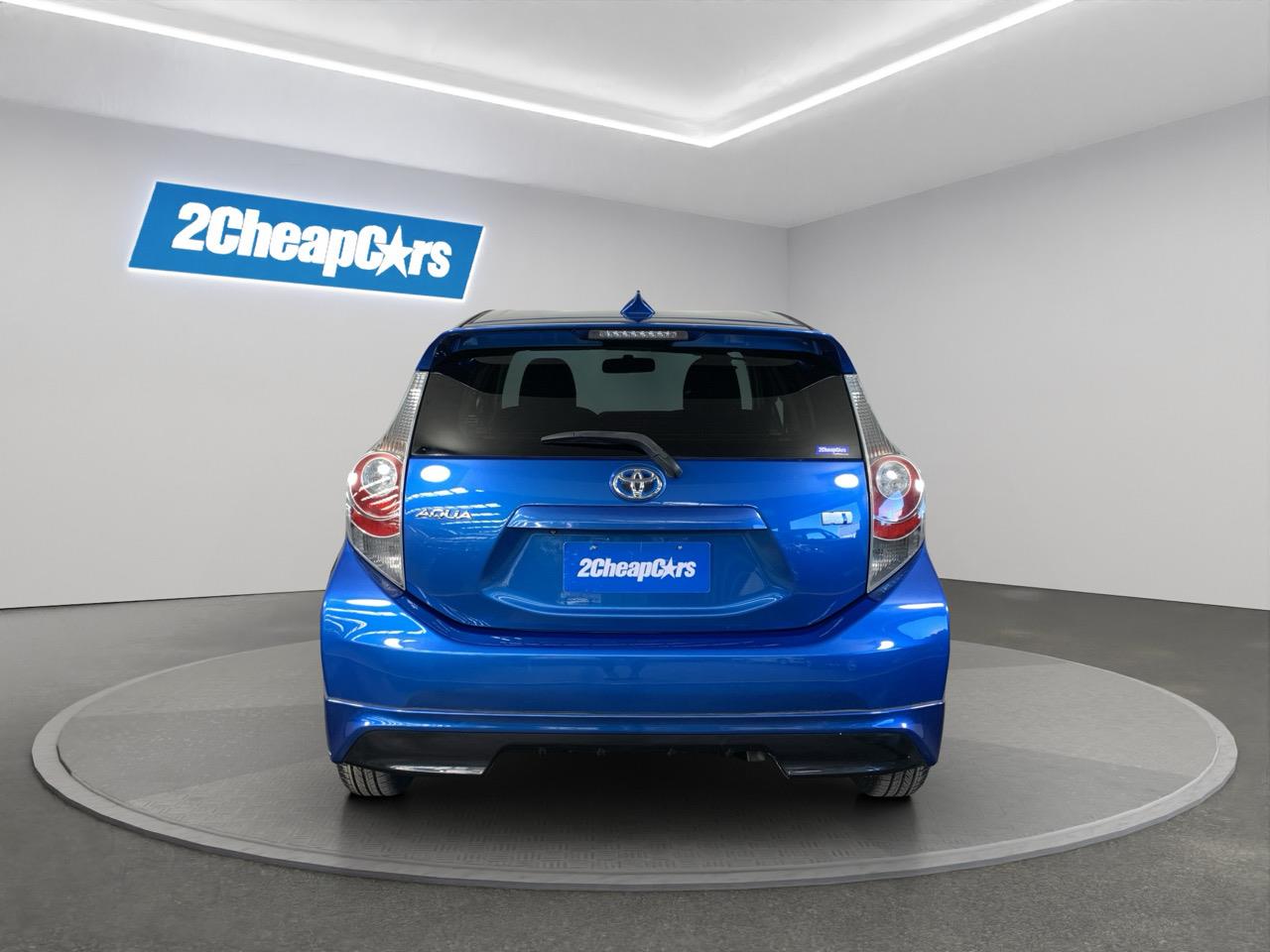 2012 Toyota Aqua S Hatchback HEATED SEATS + REVERSING CAMERA + AUTO LIGHTS