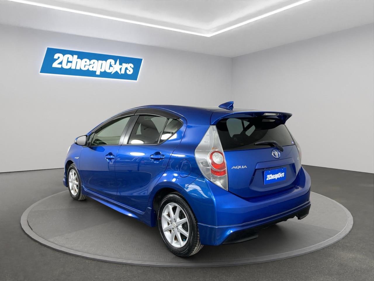 2012 Toyota Aqua S Hatchback HEATED SEATS + REVERSING CAMERA + AUTO LIGHTS
