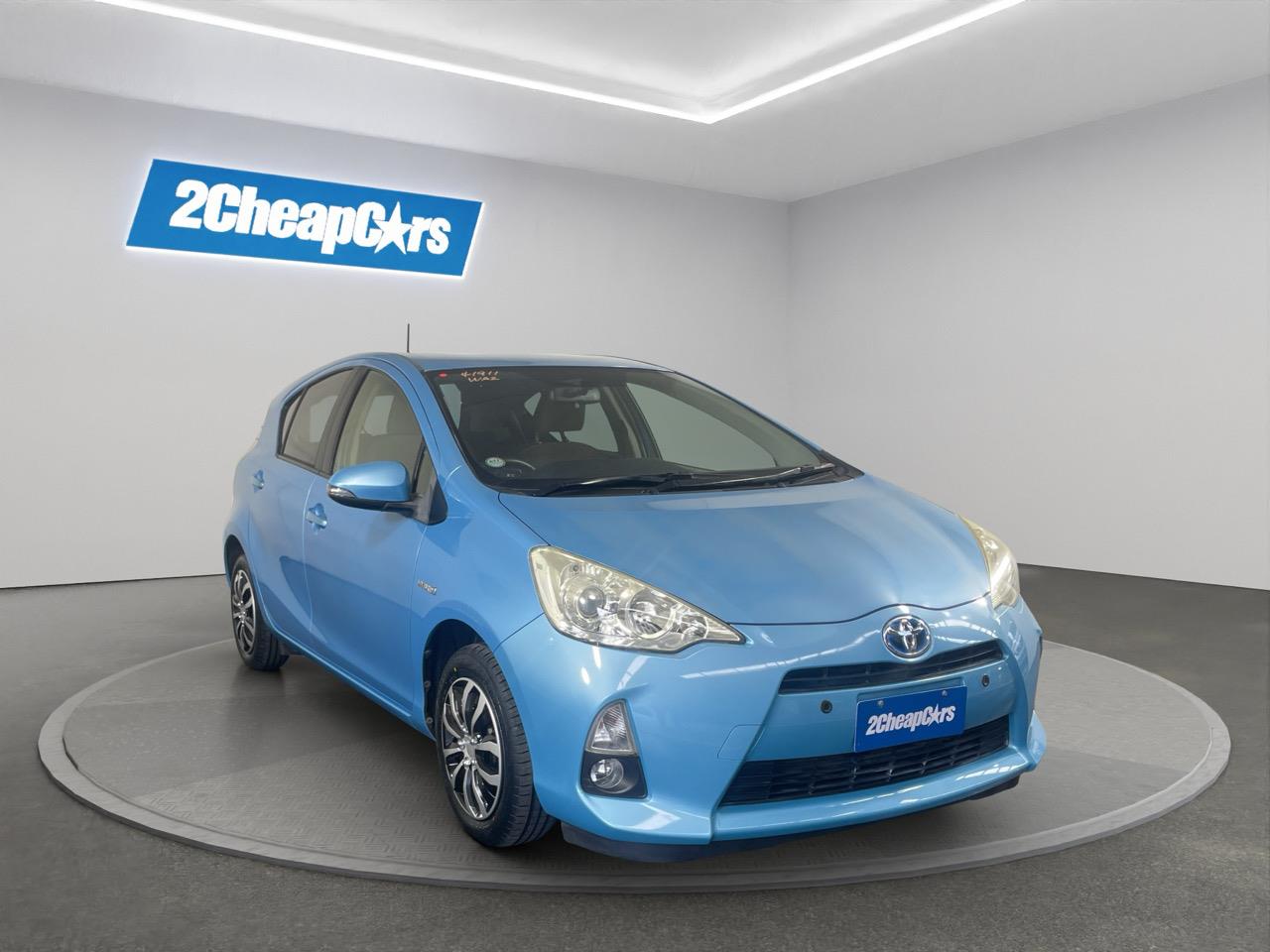 2012 Toyota Aqua G Smart Entry Package Hatchback REVERSING CAMERA + PARKING SENSORS