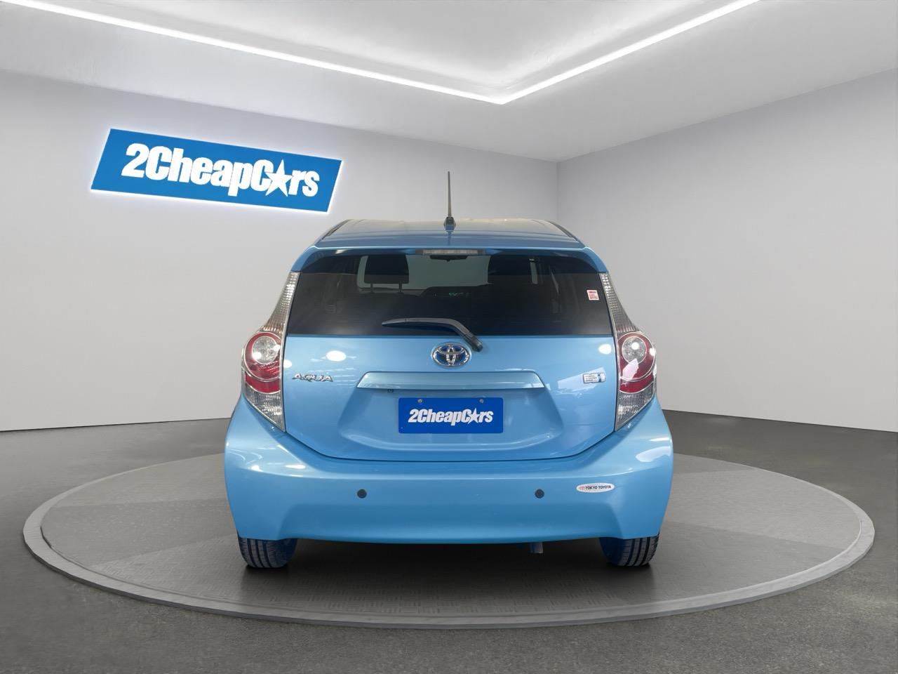 2012 Toyota Aqua G Smart Entry Package Hatchback REVERSING CAMERA + PARKING SENSORS