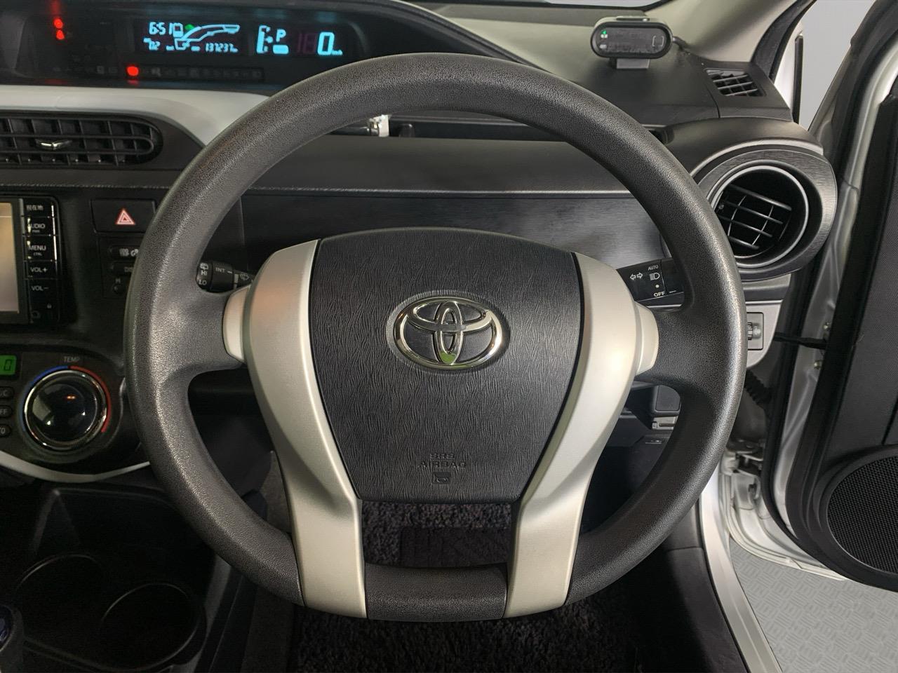 2014 Toyota Aqua S Hatchback PARKING SENSORS + REVERSING CAMERA + AUTO LIGHTS