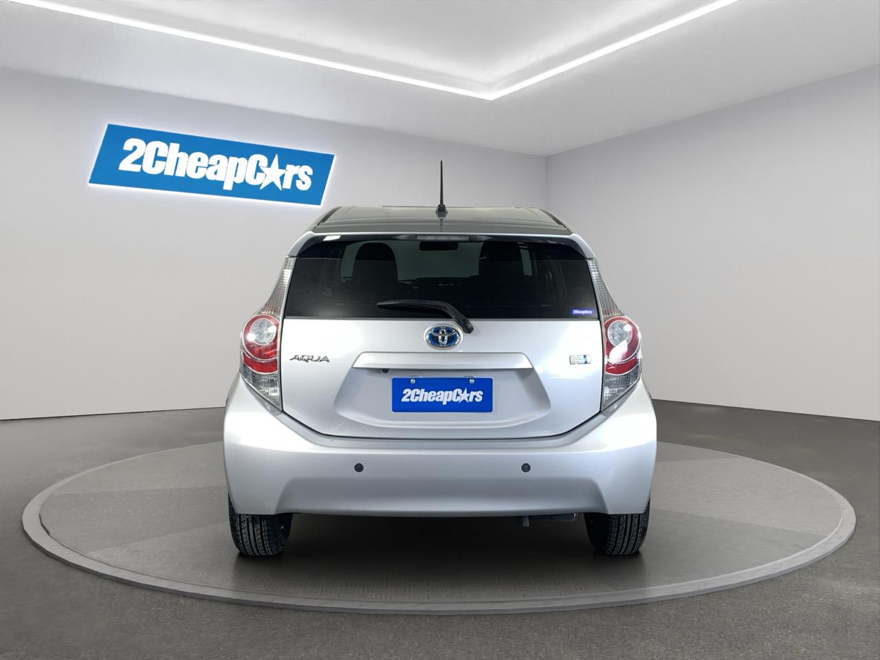 2014 Toyota Aqua S Hatchback PARKING SENSORS + REVERSING CAMERA + AUTO LIGHTS