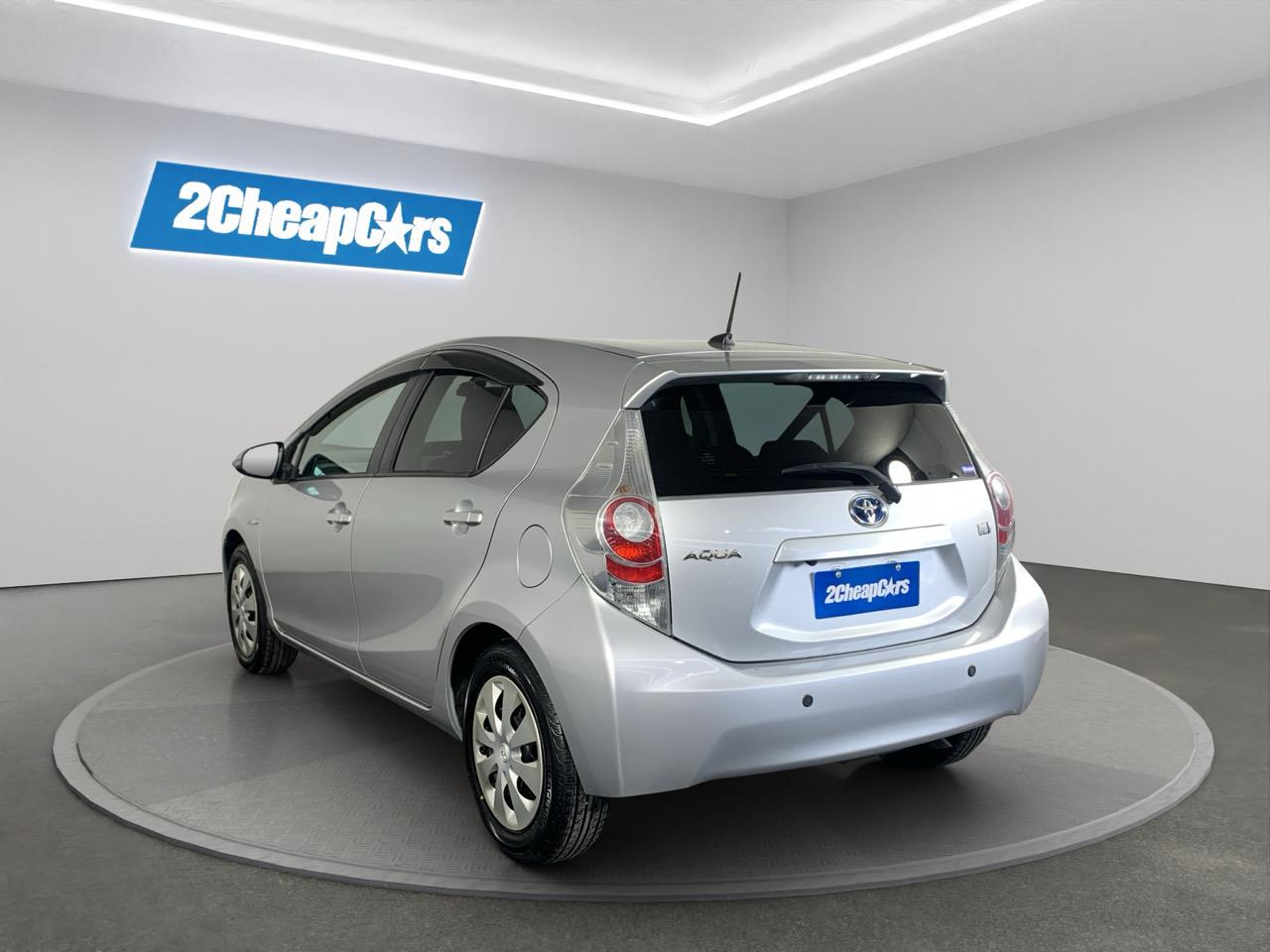 2014 Toyota Aqua S Hatchback PARKING SENSORS + REVERSING CAMERA + AUTO LIGHTS