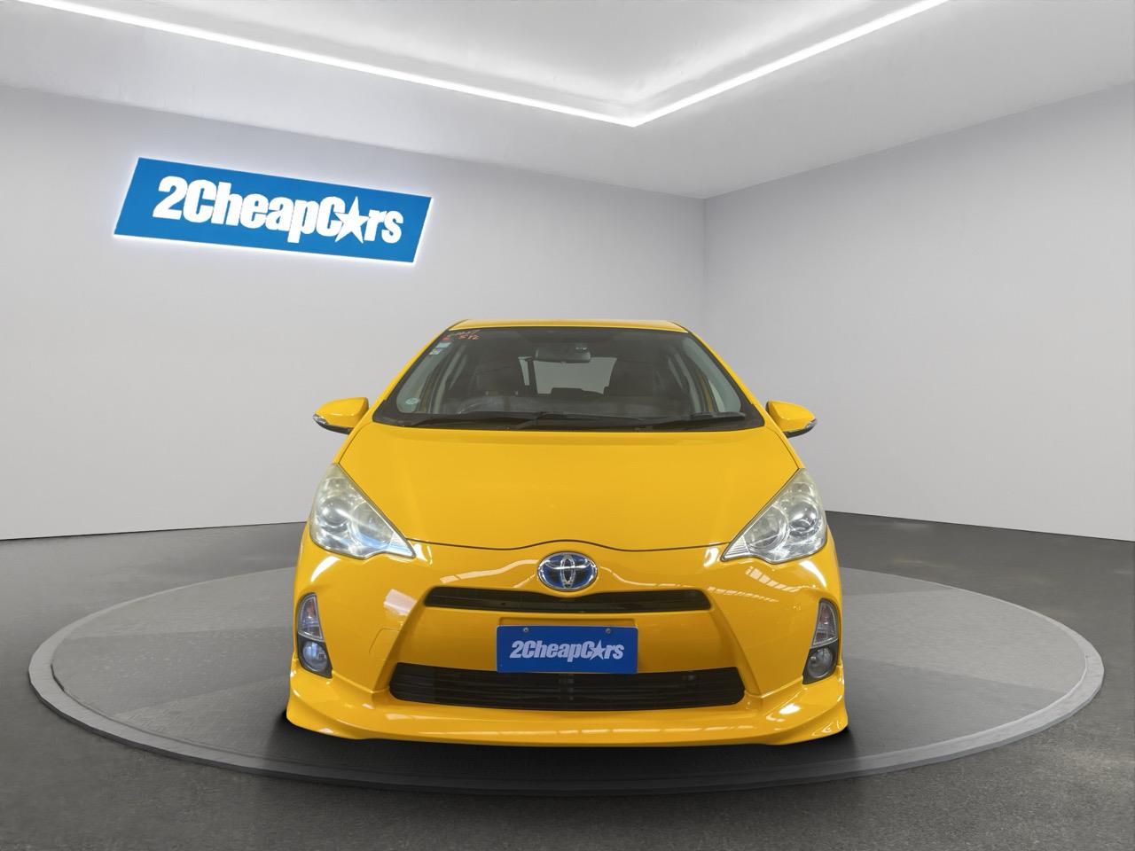2013 Toyota Aqua S AERO Hatchback REVERSING CAMERA + AUTO LIGHTS + PUSH BUTTON START