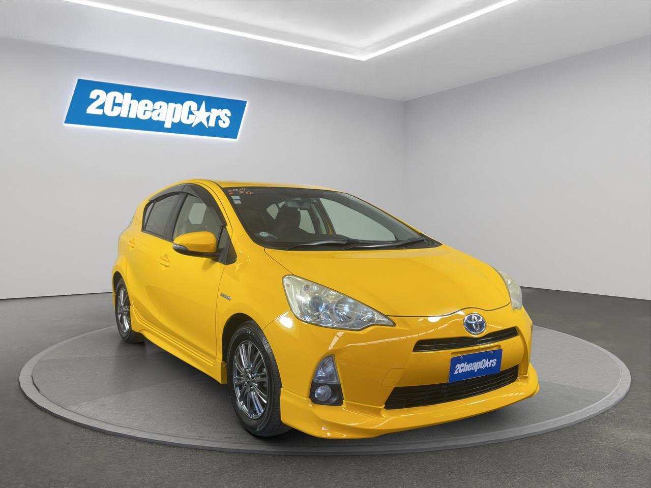 2013 Toyota Aqua S AERO Hatchback REVERSING CAMERA + AUTO LIGHTS + PUSH BUTTON START