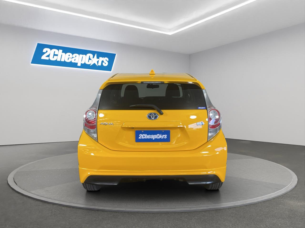 2013 Toyota Aqua S AERO Hatchback REVERSING CAMERA + AUTO LIGHTS + PUSH BUTTON START