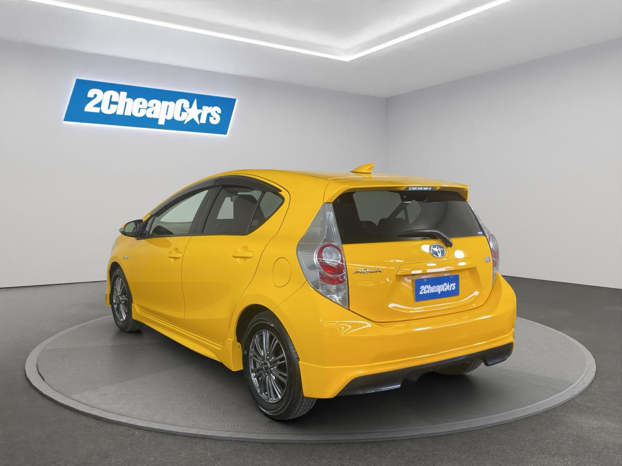 2013 Toyota Aqua S AERO Hatchback REVERSING CAMERA + AUTO LIGHTS + PUSH BUTTON START