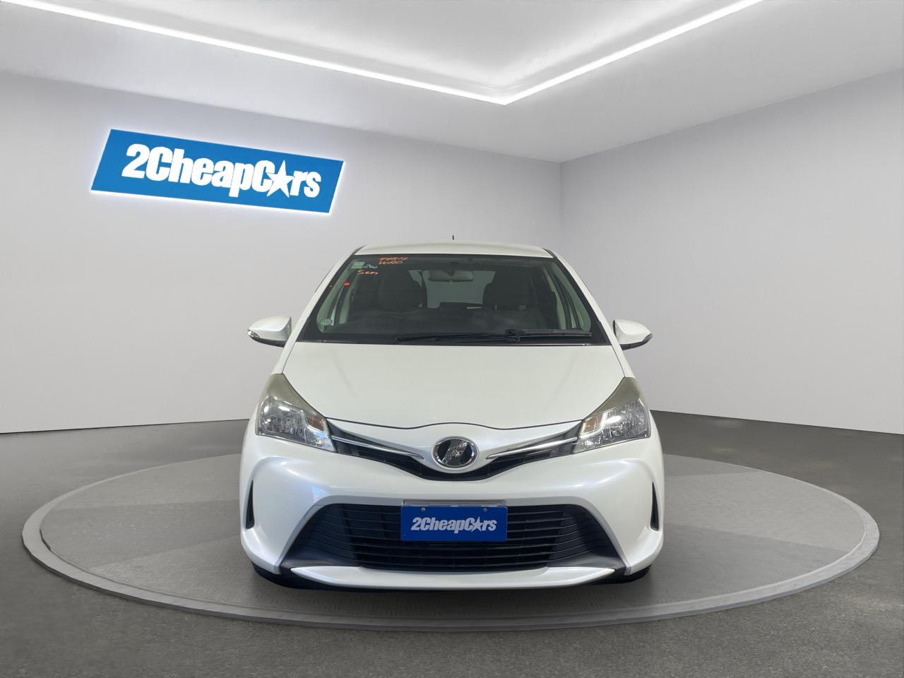 2015 Toyota Vitz Yaris F Hatchback LOW KMS + REVERSING CAMERA + HEATED SEAT