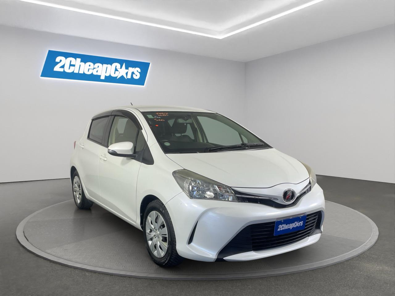 2015 Toyota Vitz Yaris F Hatchback LOW KMS + REVERSING CAMERA + HEATED SEAT