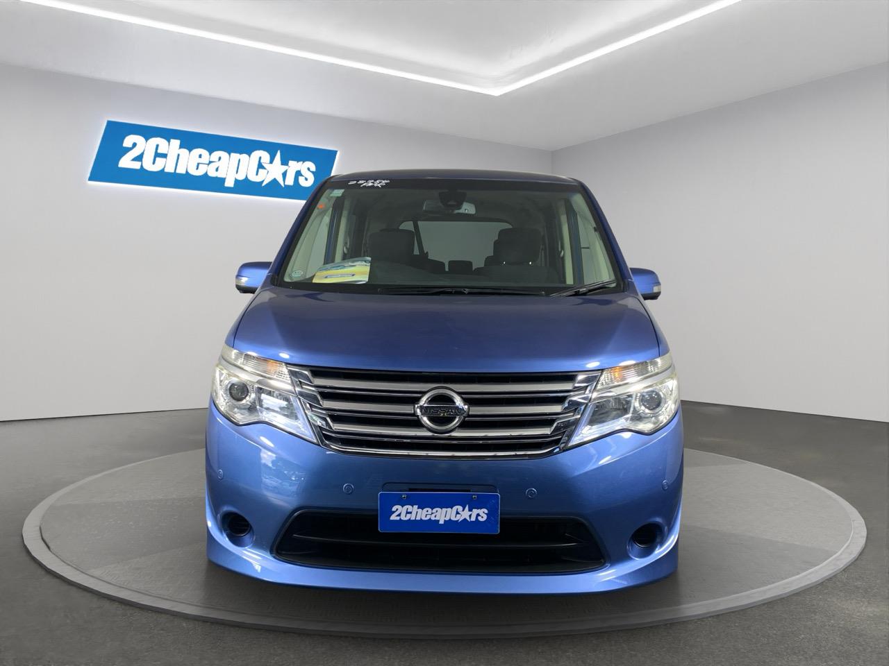 2015 Nissan Serena Hybrid 20X V SELECTION SAFETY S People Mover CRUISE CONTROL + POWER SLIDING DOORS 