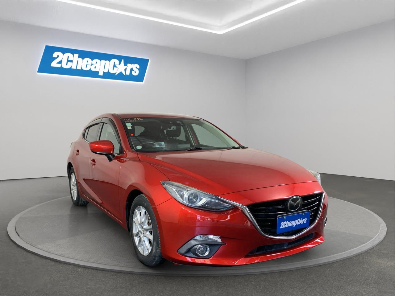 2014 Mazda Axela 3 Late Shape 1.5 Hatchback REVERSING CAMERA + PUSH BUTTON START + AUTO LIGHTS