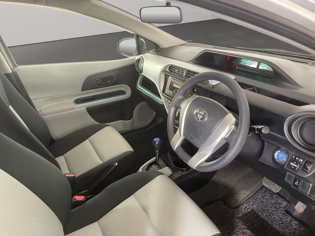 2012 Toyota Aqua S Hatchback LOW KM + AUTO LIGHTS + PUSH START