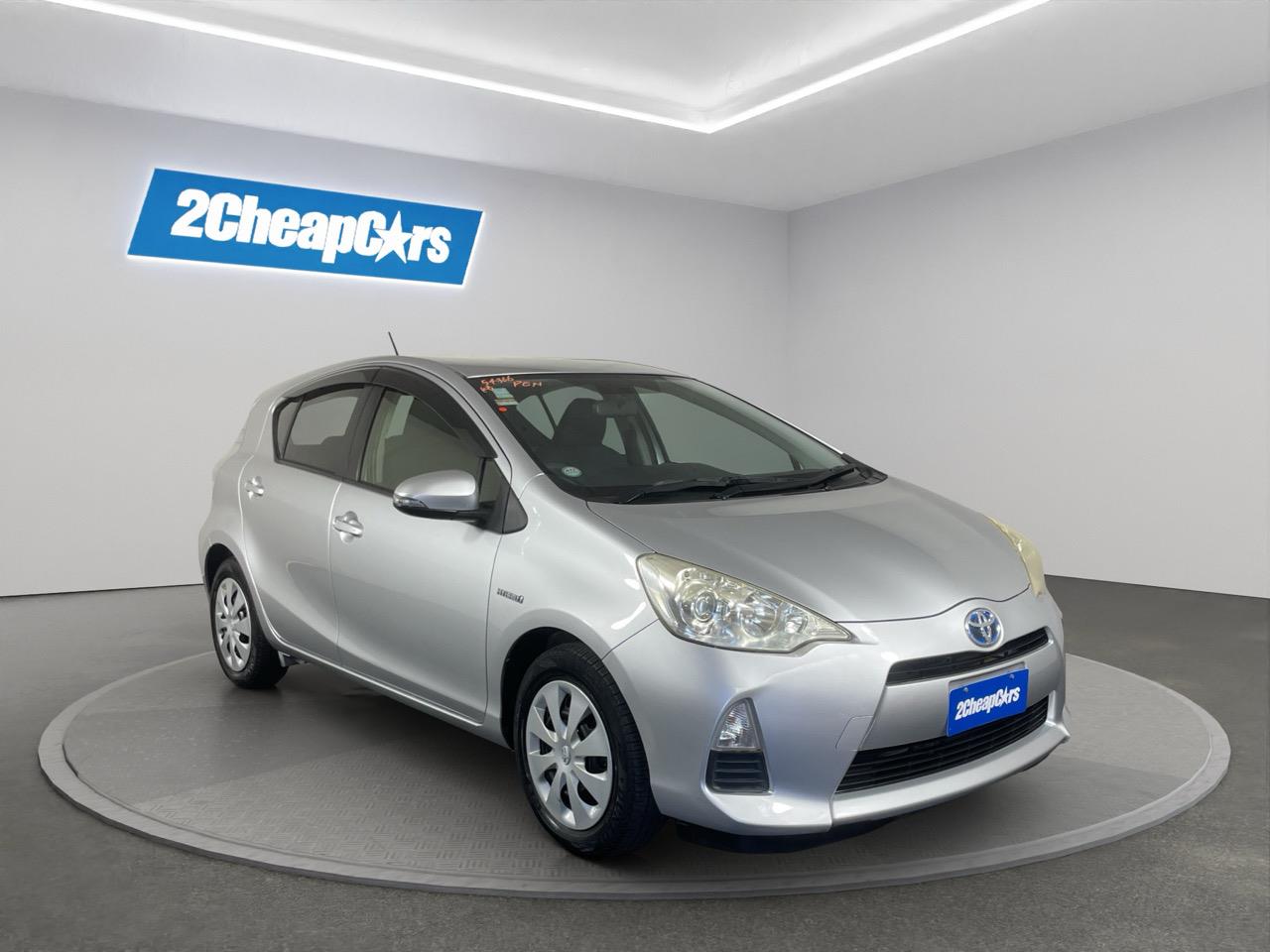 2012 Toyota Aqua S Hatchback LOW KM + AUTO LIGHTS + PUSH START