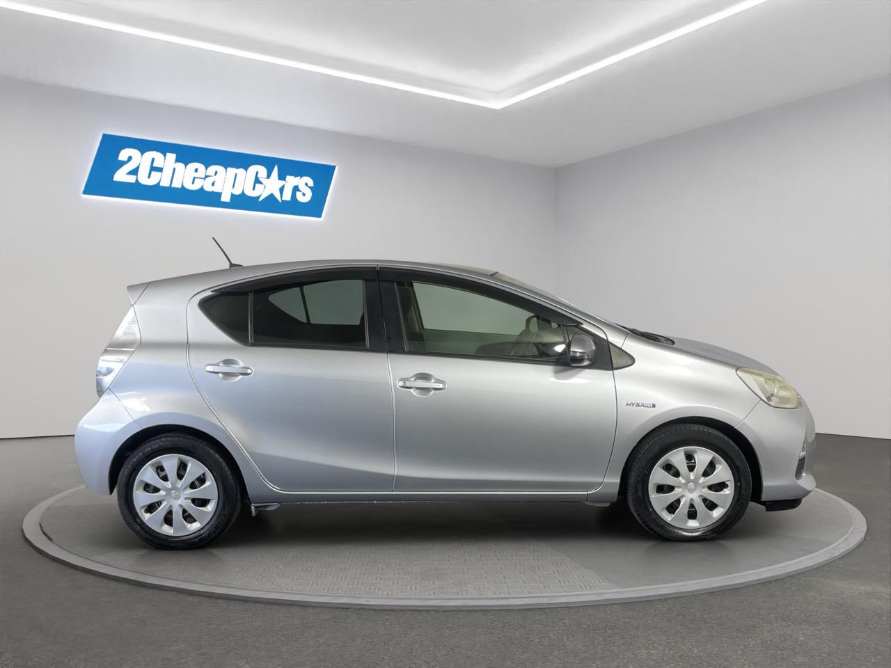 2012 Toyota Aqua S Hatchback LOW KM + AUTO LIGHTS + PUSH START
