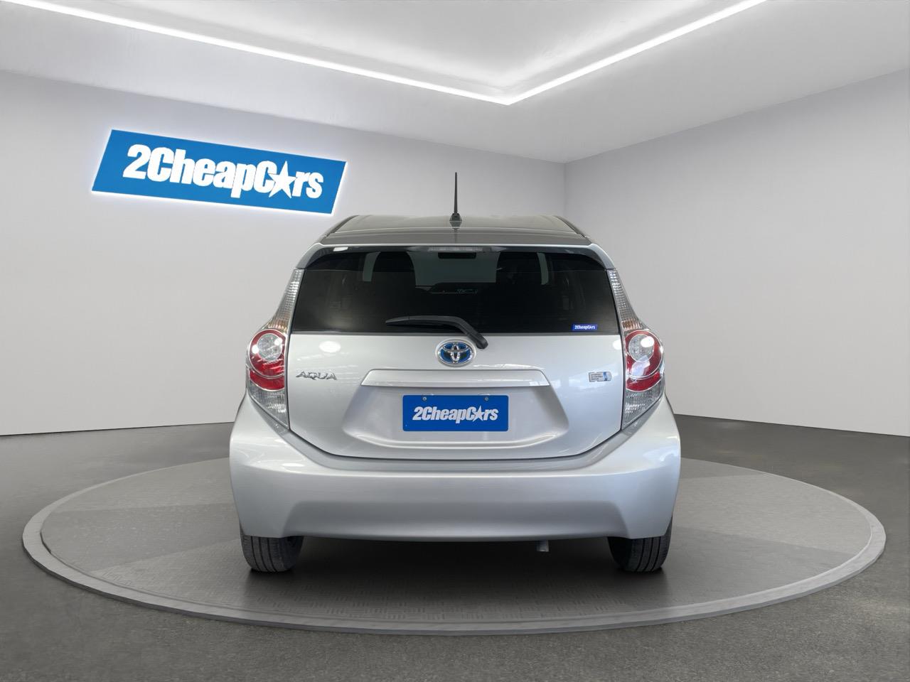 2012 Toyota Aqua S Hatchback LOW KM + AUTO LIGHTS + PUSH START