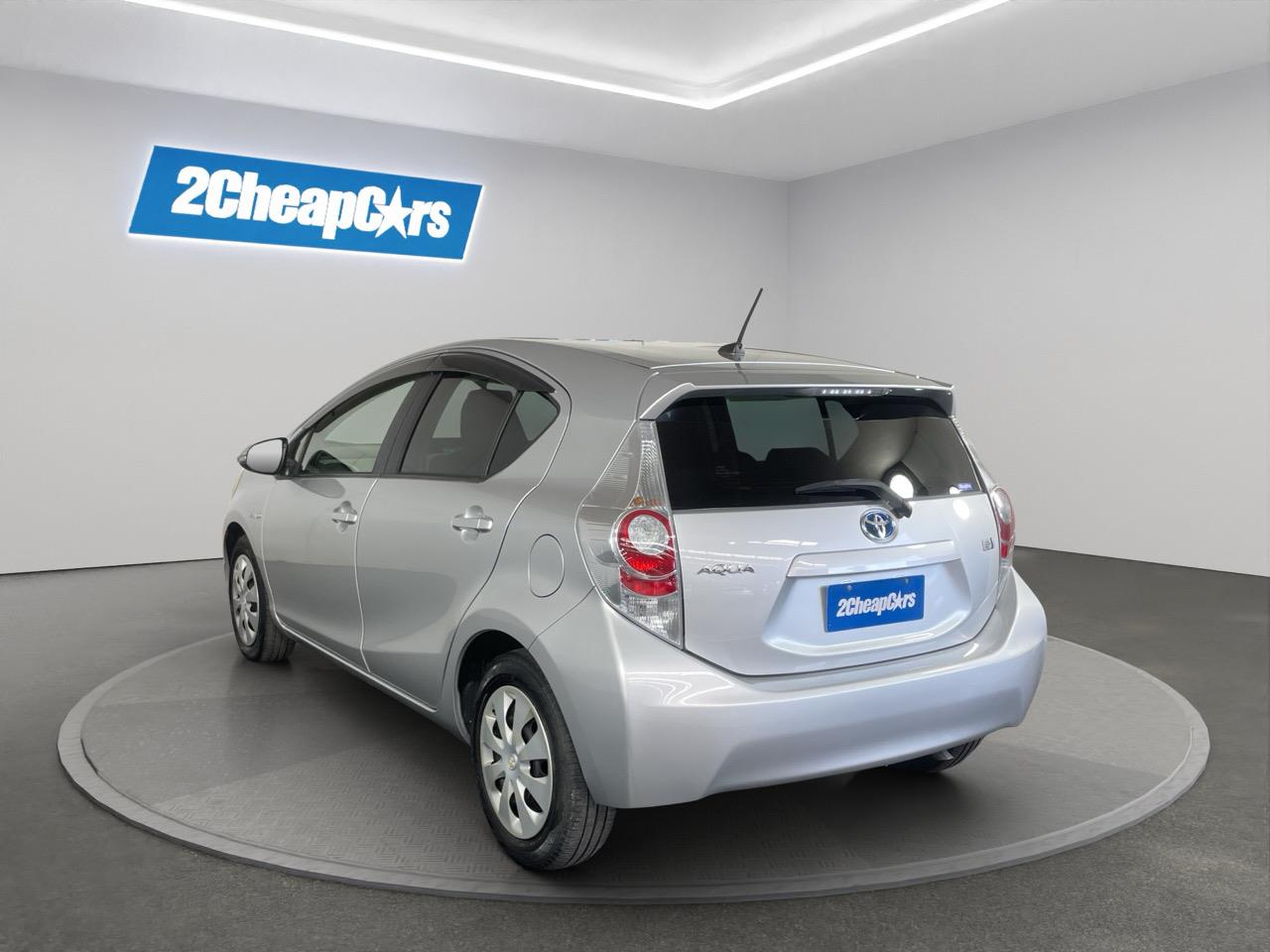 2012 Toyota Aqua S Hatchback LOW KM + AUTO LIGHTS + PUSH START