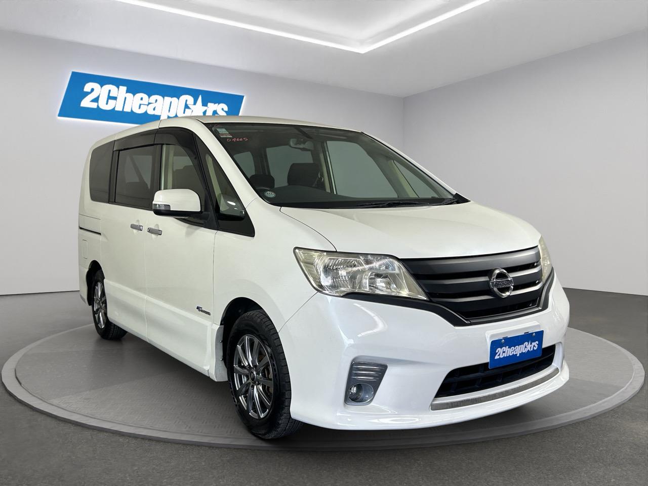 2012 Nissan Serena Hybrid Highway Star People Mover POWER SLIDING DOORS + REVERSING CAMERA + SMART KEY