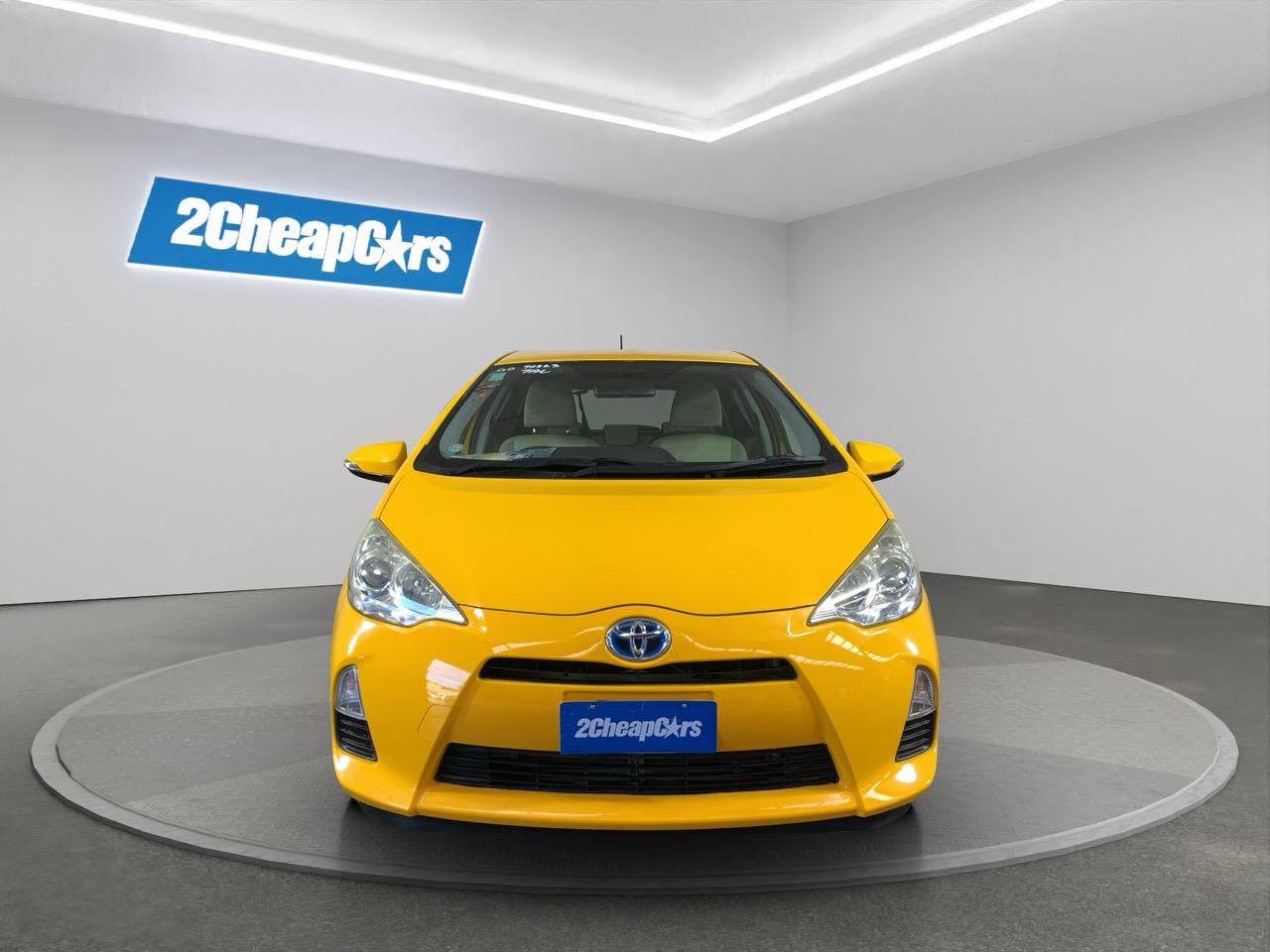 2014 Toyota Aqua S Hatchback REVERSING CAMERA + HEATED SEATS + AUTO LIGHTS