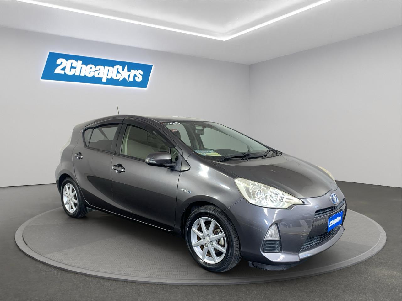 2012 Toyota Aqua G Hatchback PUSH BUTTON START + AUTO LIGHTS + REVERSING CAMERA