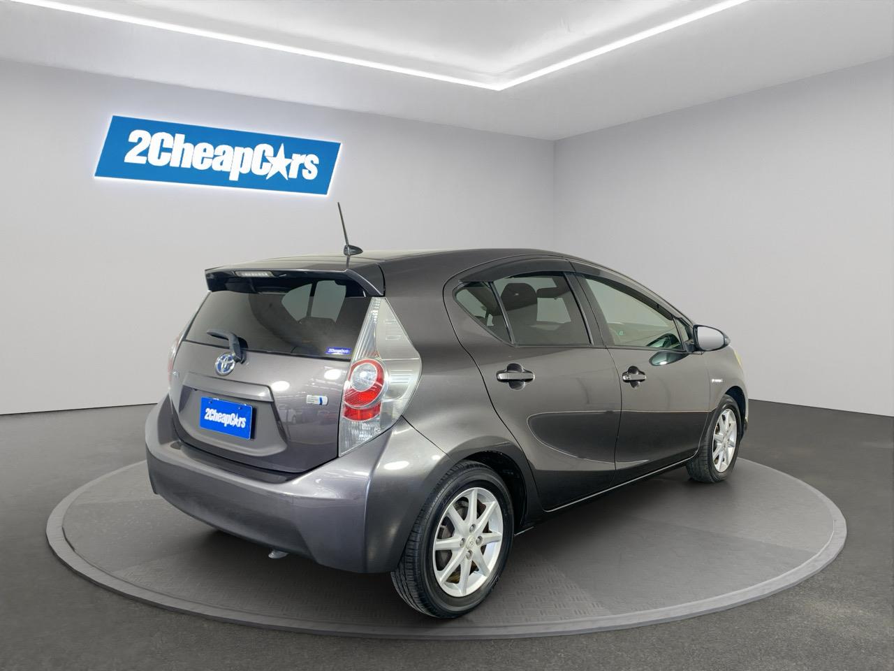 2012 Toyota Aqua G Hatchback PUSH BUTTON START + AUTO LIGHTS + REVERSING CAMERA