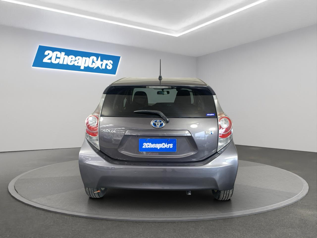 2012 Toyota Aqua G Hatchback PUSH BUTTON START + AUTO LIGHTS + REVERSING CAMERA