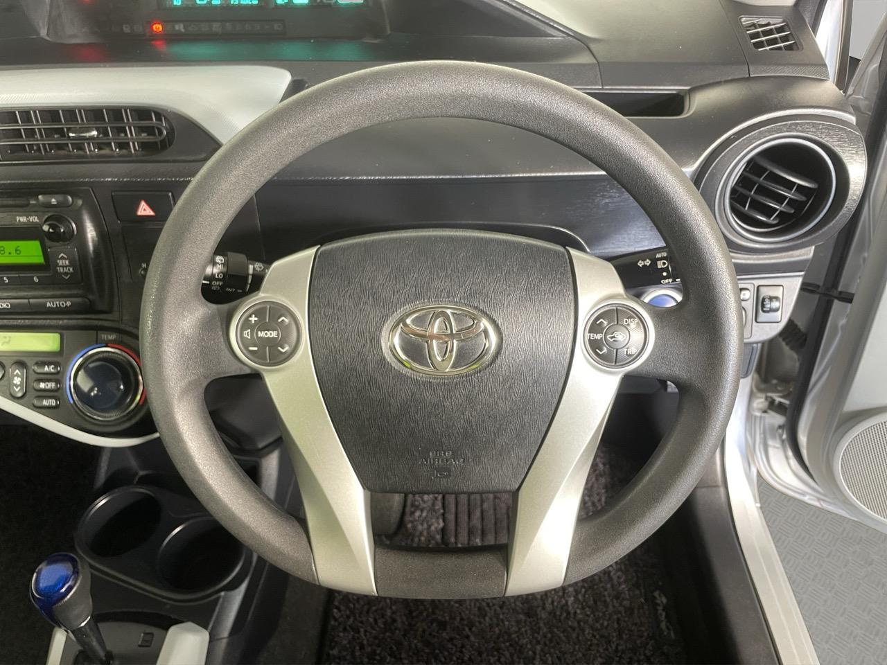 2012 Toyota Aqua S Hatchback AUTO LIGHTS + PUSH START