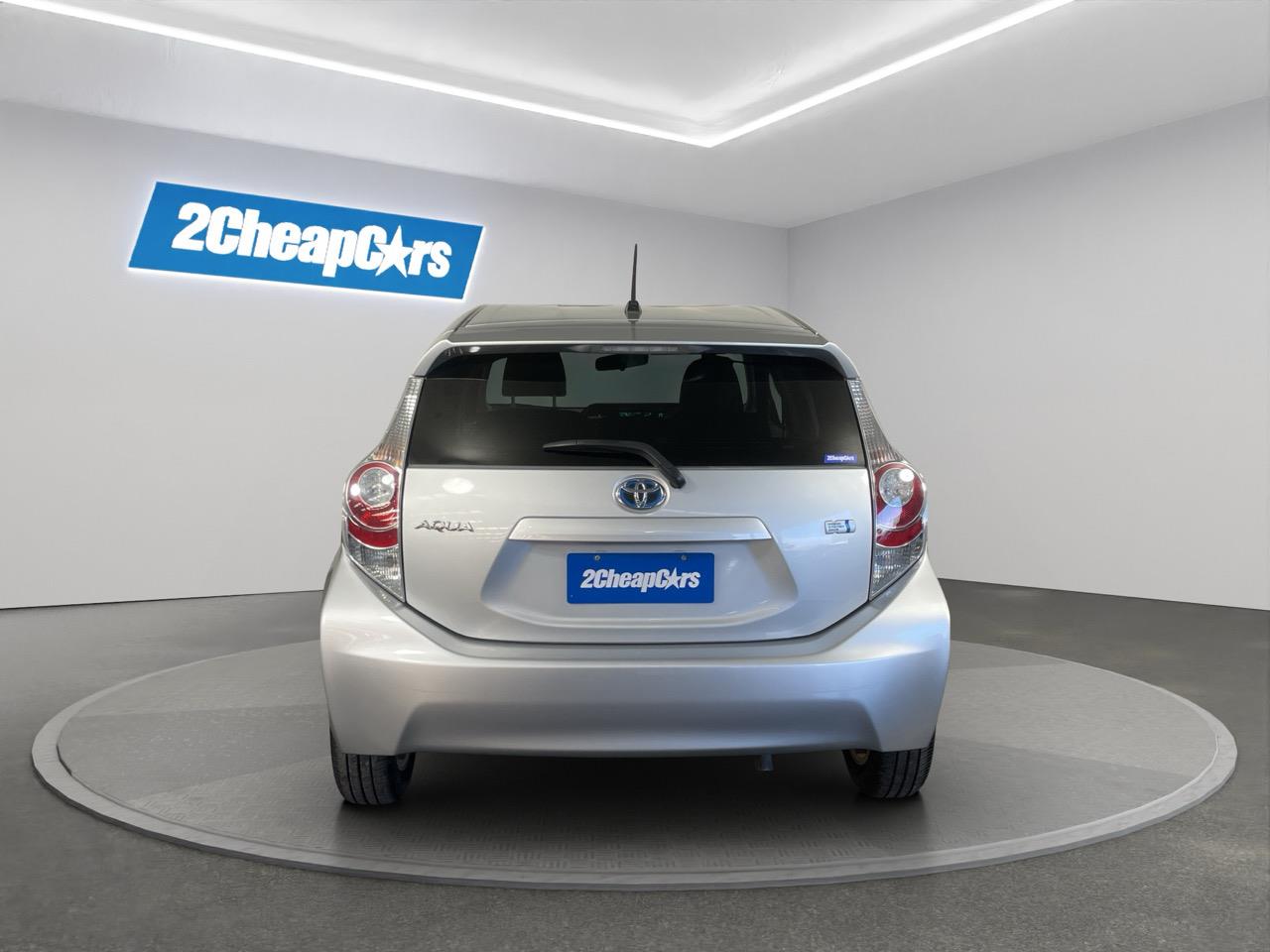 2012 Toyota Aqua S Hatchback AUTO LIGHTS + PUSH START