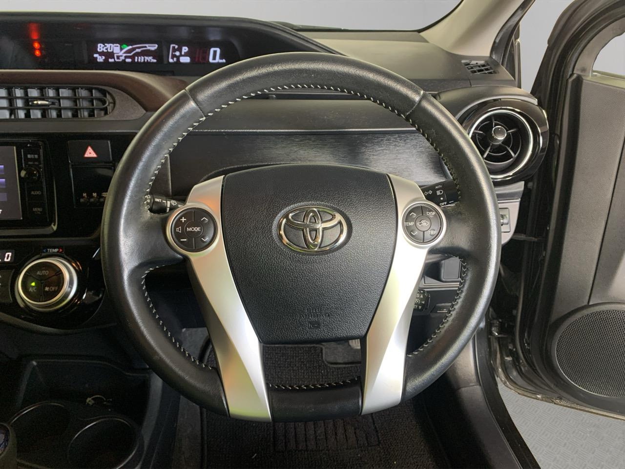 2015 Toyota Aqua Facelift Model G Hatchback CRUISE CONTROL + REVERSING CAMERA + HEATED SEATS