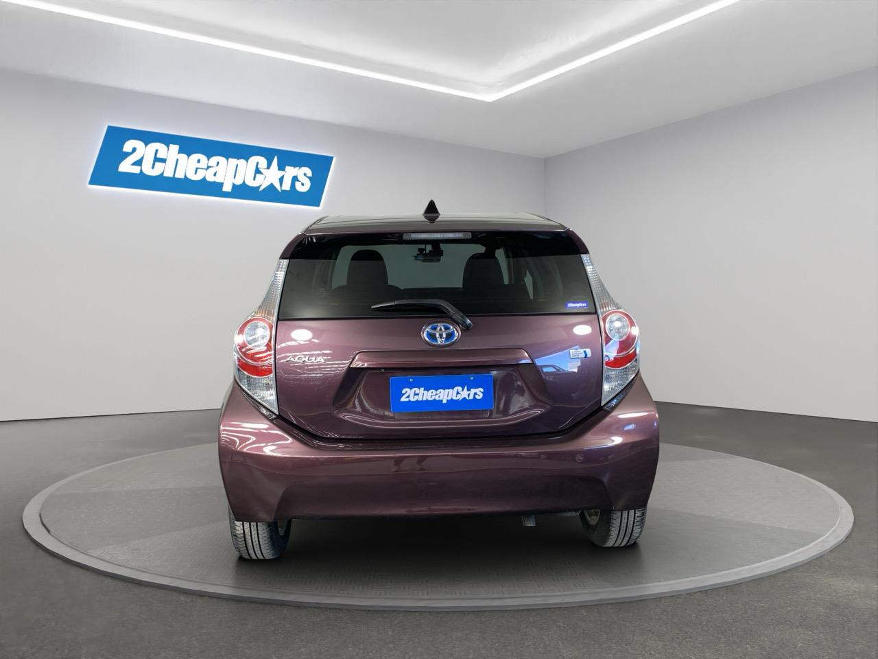 2014 Toyota Aqua G Hatchback REVERSING CAMERA + PUSH BUTTON START + AUTO LIGHTS