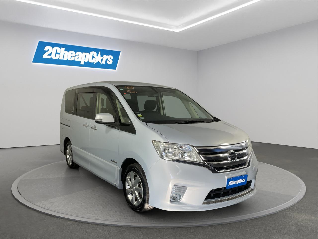 2013 Nissan Serena Hybrid Highway Star People Mover ELECTRIC SLIDING DOORS + REVERSING CAMERA