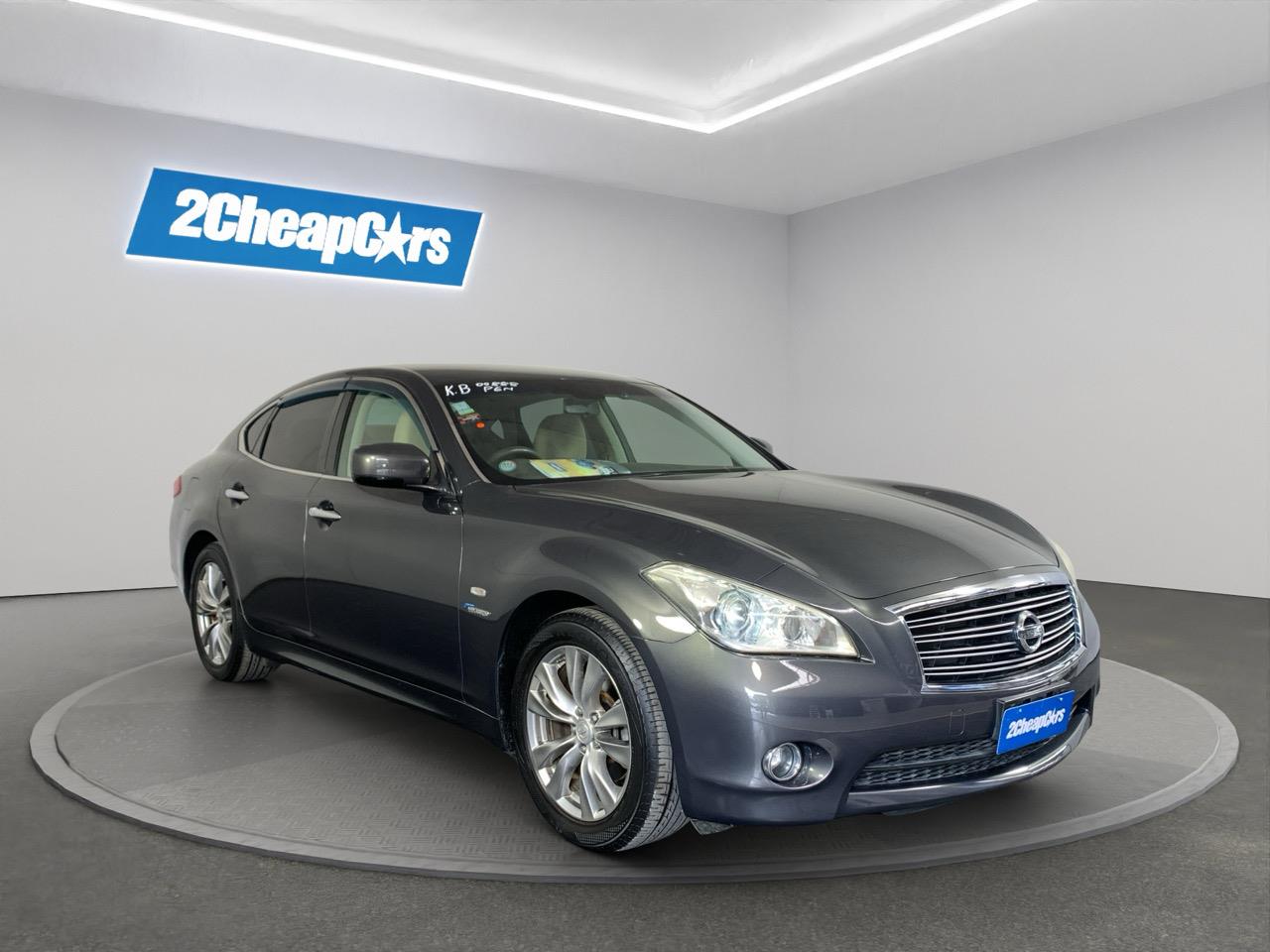 2012 Nissan Fuga 350GT Hybrid Sedan POWER ADJUSTMENT SEATS + CRUISE CONTROL