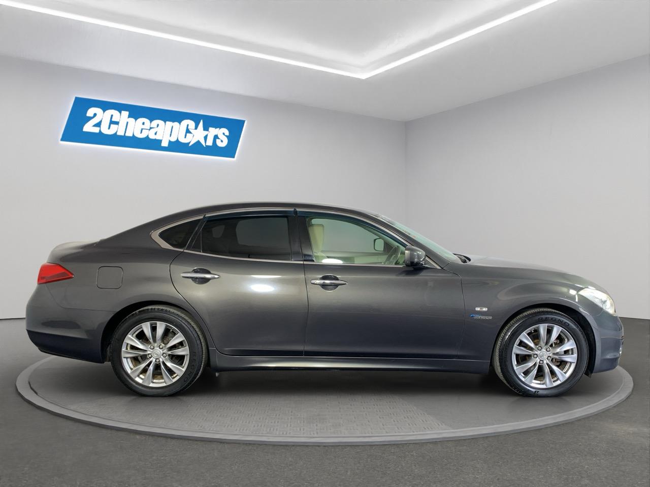 2012 Nissan Fuga 350GT Hybrid Sedan POWER ADJUSTMENT SEATS + CRUISE CONTROL