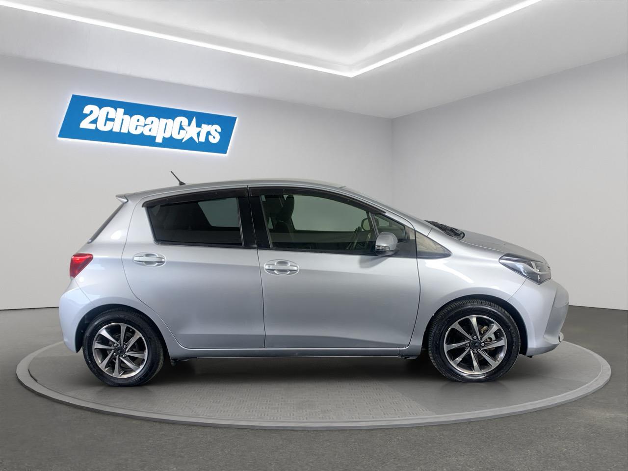 2014 Toyota Vitz 1.3U Hatchback LOW KMS + PUSH BUTTON START + AUTO LIGHTS